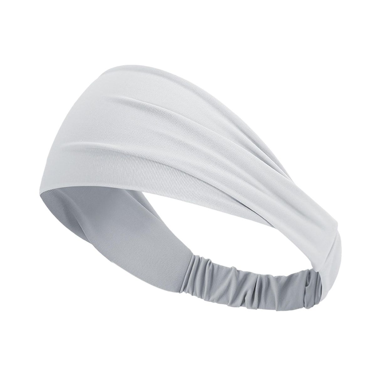 Running Sweatband Quick Dry Cycling Sweatband Light Grey