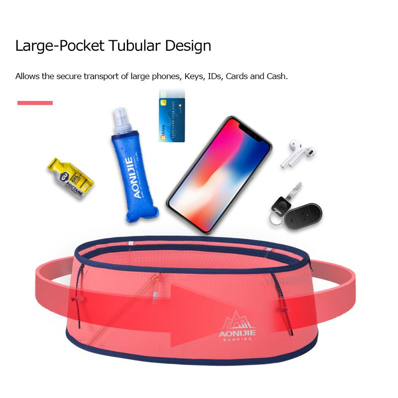 Hydration Running Belt Waist Pack Travel Money Jansport Bag