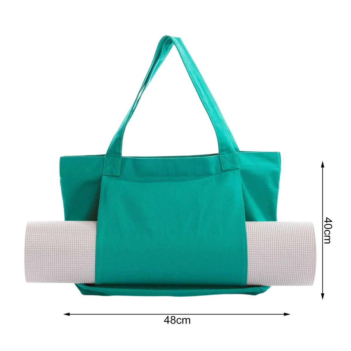 Gym Bag Portable Yoga Mat Storage Bag Green