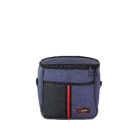 Jeans Denim Hppower Insulated Lunch Bag- Blue