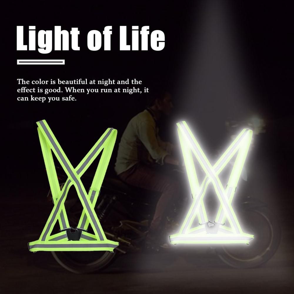 High Elastic Visibility Reflective Safety Jacket