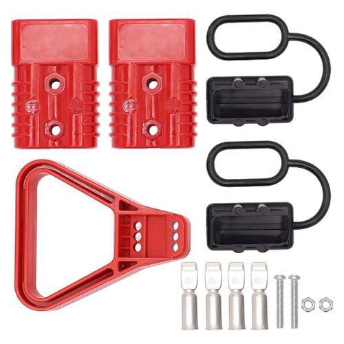 2Pcs 175A 1/0 AWG Battery Power Connector Cable