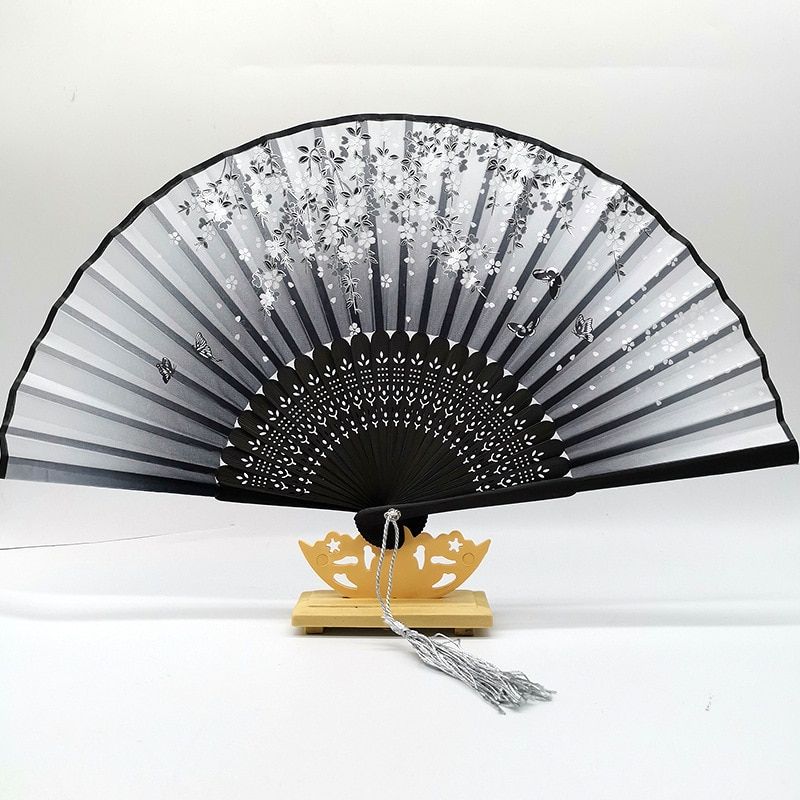 Bamboo Fold Hand Fans Wedding Chinese Japanese Fan