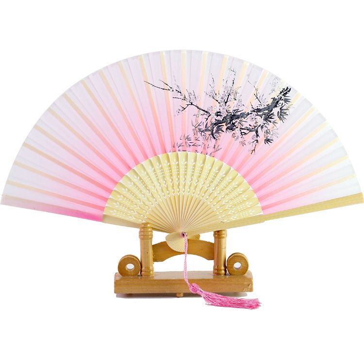 Bamboo Fold Hand Fans Wedding Chinese Japanese Fan