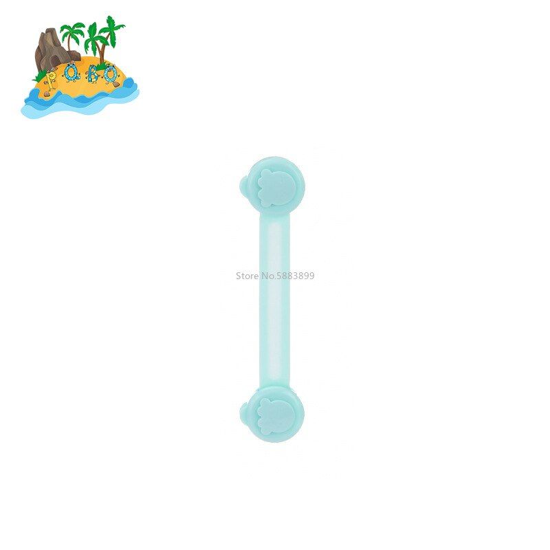 6PCS Multi-use Baby Drawer Lock Plastic Child Security For Cabinet Refrigerator Window Closet
