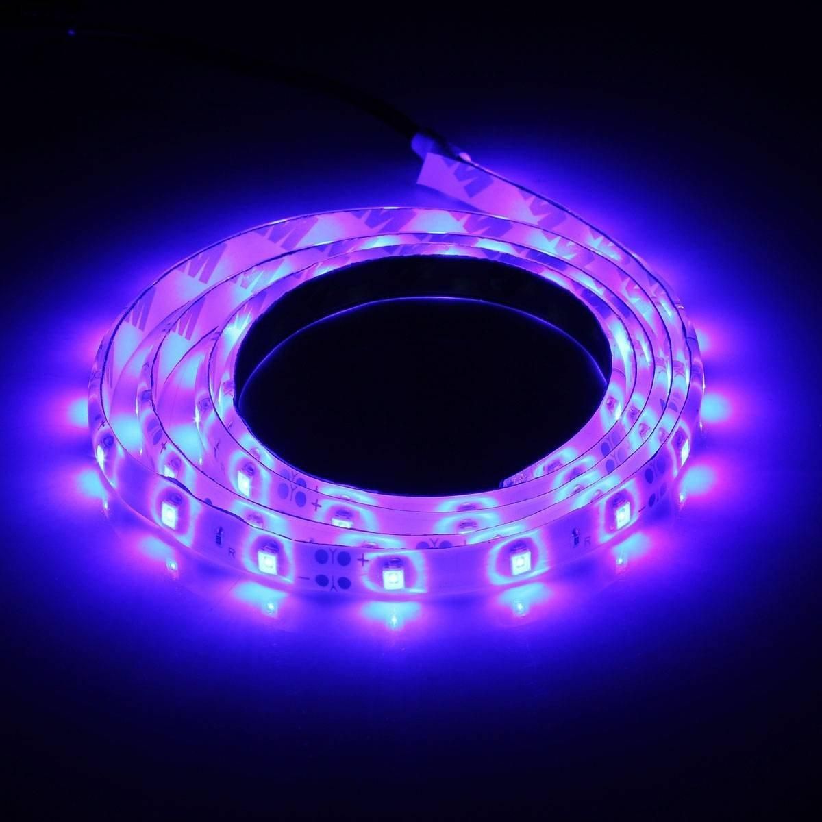 1M 60-3528 SMD Waterproof LED Light Strip DC12V (Blue)