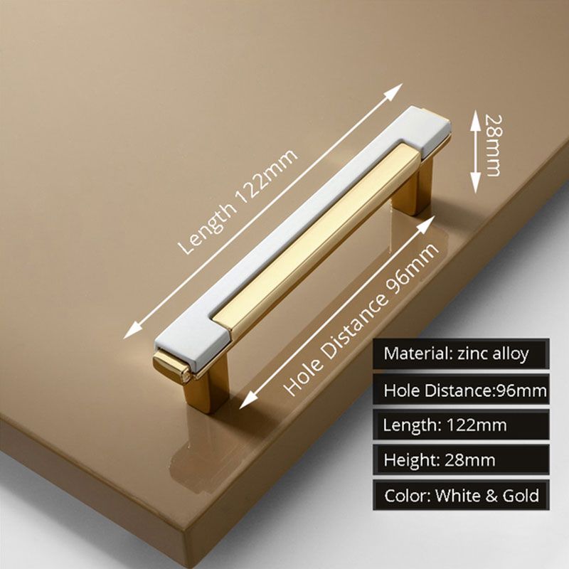 (Handle 6)Modern Door Pull Furniture Cabinet Wardrobe Handle Drawer Kitchen Cupboard Metal Black Gold Chrome Luxury Dresser Square Knob