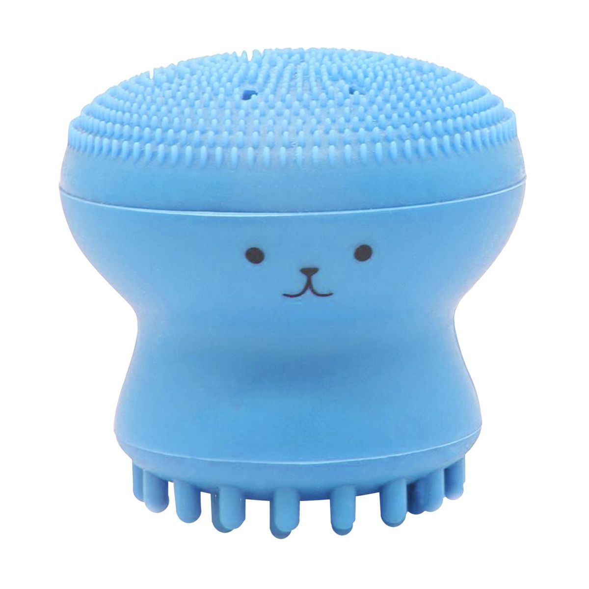 Small Silicone Face Brush For Scrubber  Exfoliating Deep Blue