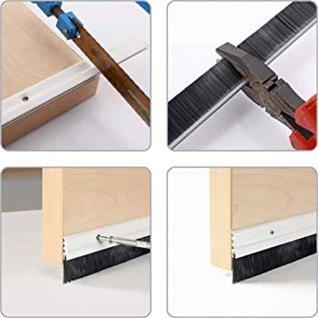 Pvc Door Button Seal Brush