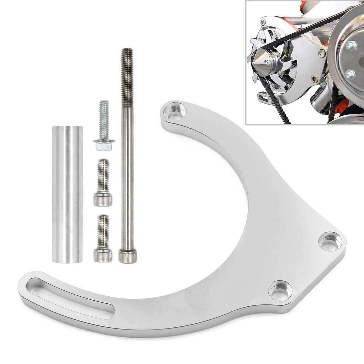 BBC Alternator Bracket Adjustable LWP Low Mount Replacement for Big Block Chevy Long Kit 551496