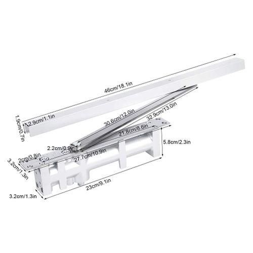 Modern Automatic Door Closer, Hydraulic Buffer