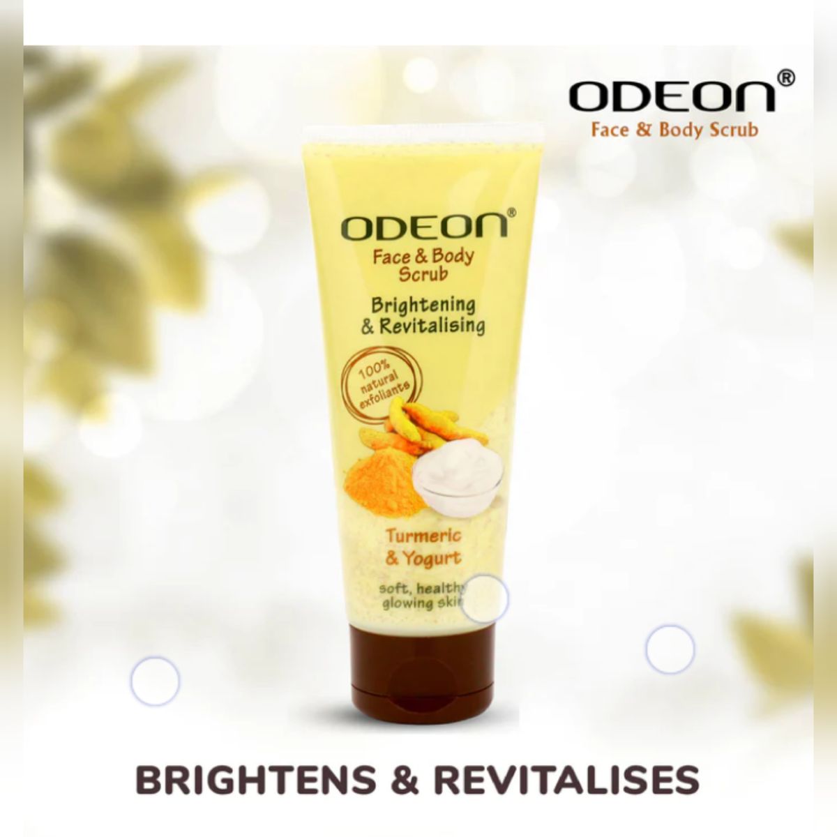Kojic Acid Soap + Odeon Turmeric And Yogurt Face Scrub