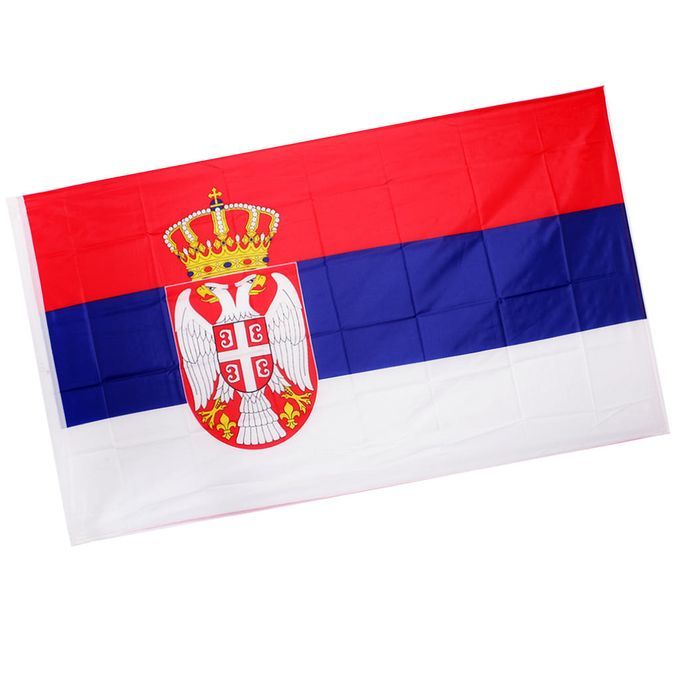 Serbia Flag Serbian Banner National Flag For Activity Celebration