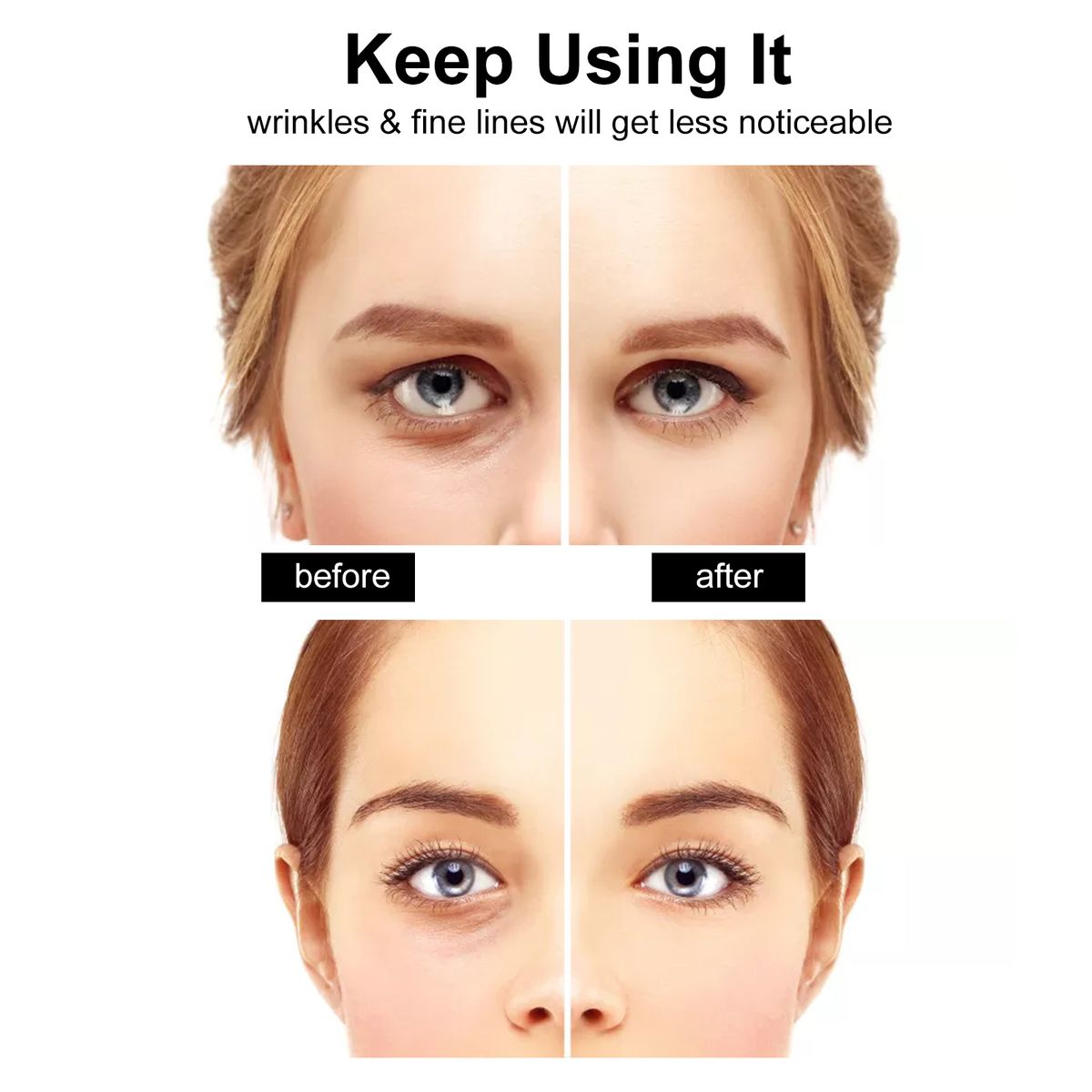 Wrinkle Patches For Eye 6 Pairs Wrinkle Remover Strips For