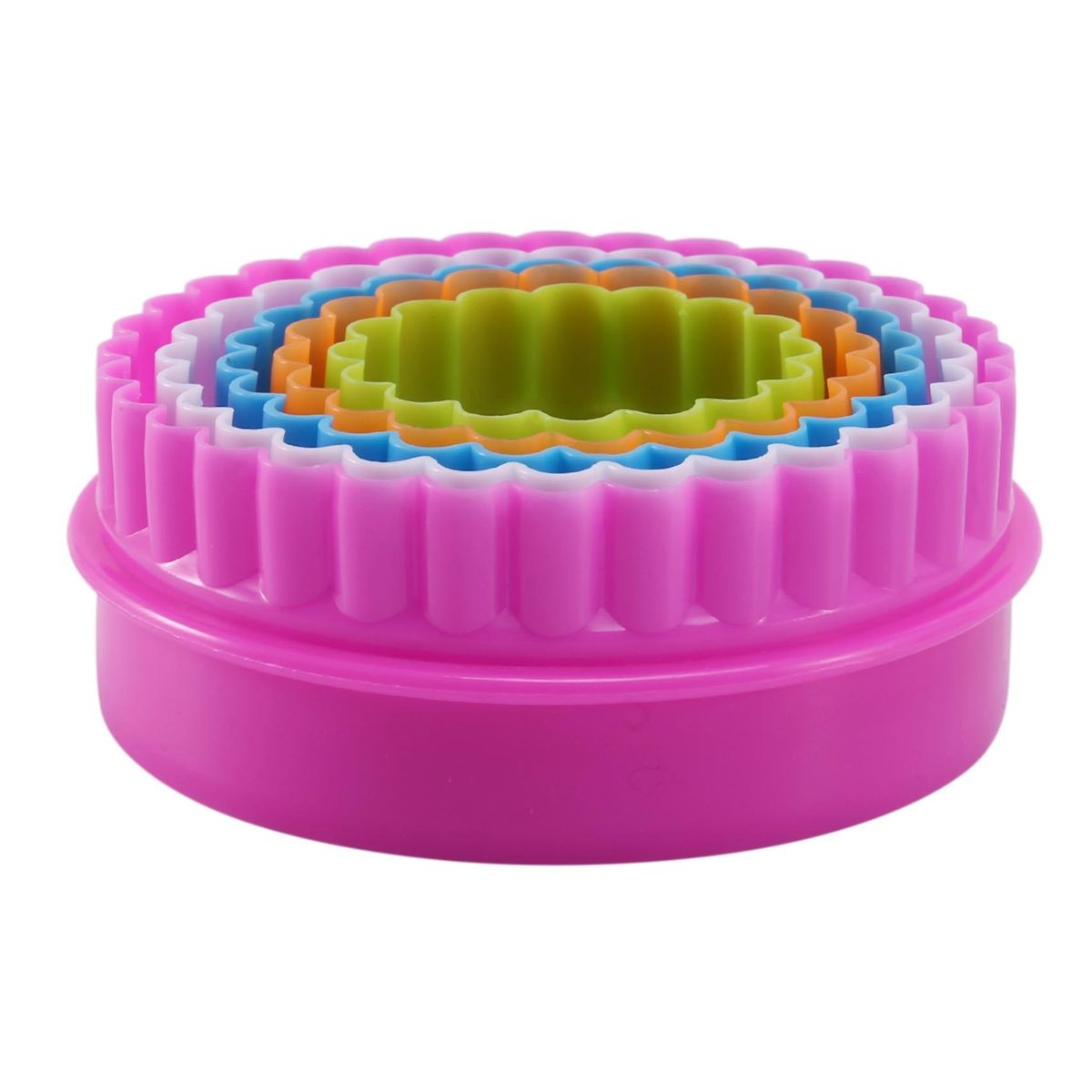 5pcs Colorful Fondant Cake Molds Moluds (Flower