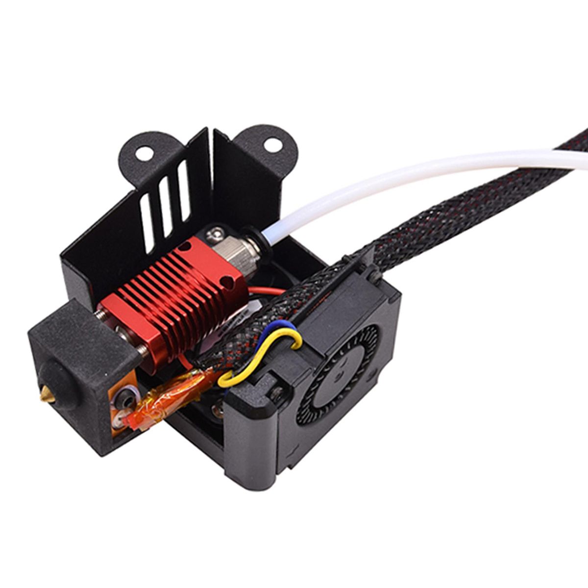 Ender-3 Full Assembled Hotend Kit 24V with Silicone Cover 1.2m Thermistor Compatible with CR-10/CR-10 S5/CR-10-S4/CR-10S/CR-10 MINI/ Ender 2/Ender-3/Ender 3 PRO/Ender-3S/Ender 5