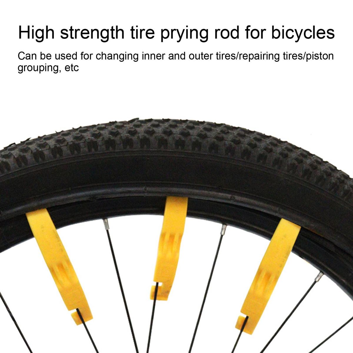 3Pcs Tire Removal Tool Rust Resistant Cycling Tire Lever