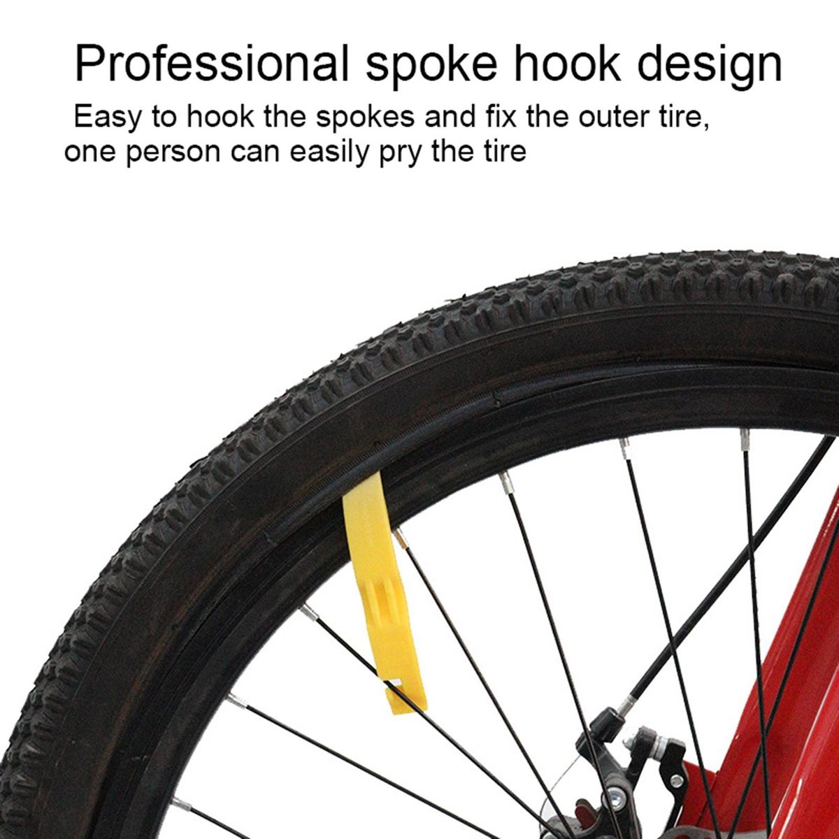 3Pcs Tire Removal Tool Rust Resistant Cycling Tire Lever