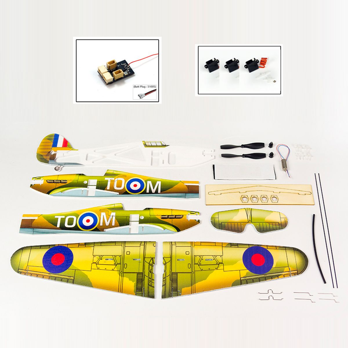 DWH E28 Hurricane RC Airplane Outdoor Flight Toys For Kids