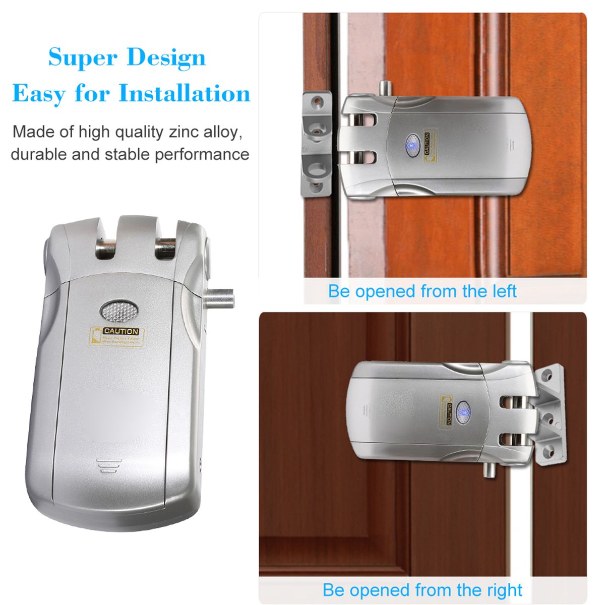 WF-018 Wireless Remote Control Lock Security Invisible