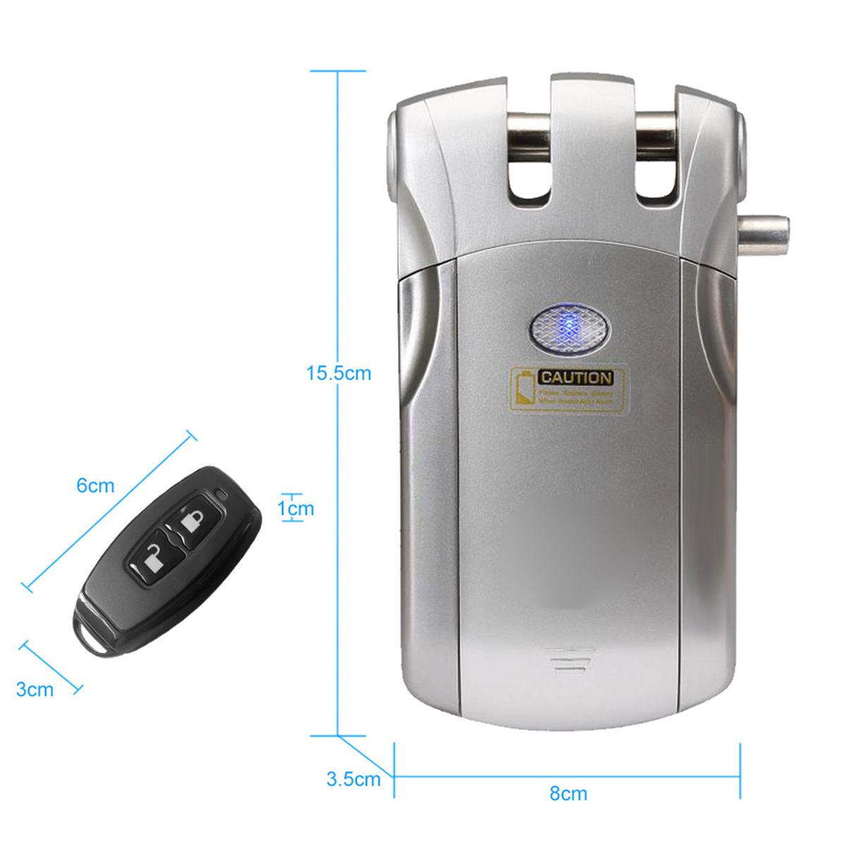 WF-018 Wireless Remote Control Lock Security Invisible