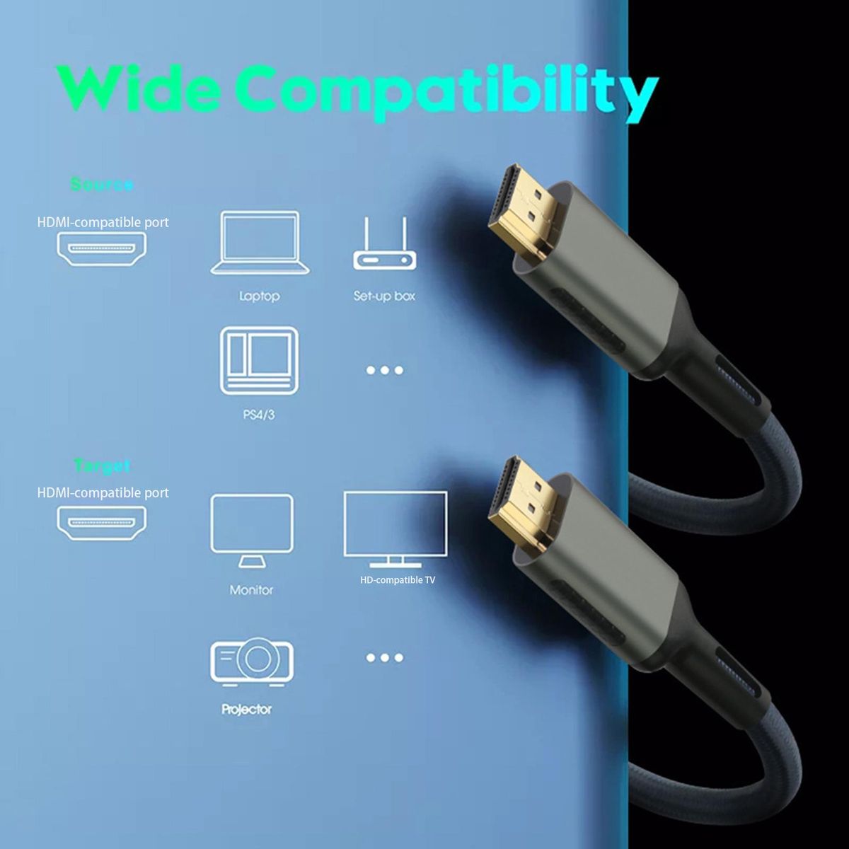 DP to DP Adapter DisplayPort 2.0 Male to DisplayPort Male 2.0 Converter Grey