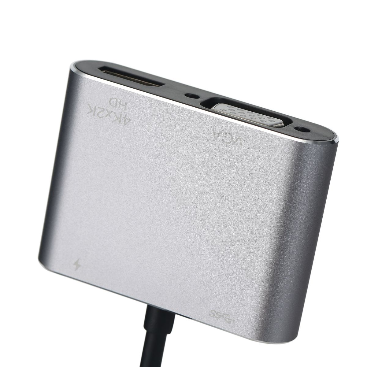 4-IN-1 Hub Type-C To HD VGA Adapter USB Type-C Multiport