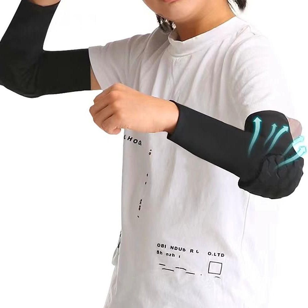 1Pair Elbow Pads Basketball Shooter Sleeves Collision Avoidance Padded Elbow