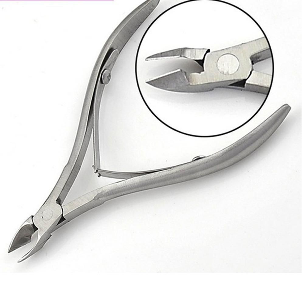 Cuticle Pusher Cutter Stainless Steel Cuticle Remover Manicure Pedicure Tool for Fingernails Toenails