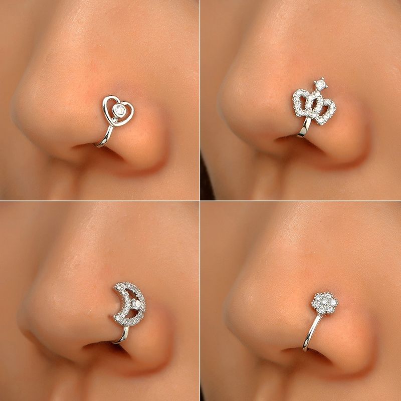 10 PCS U-shaped Nose Clip, Color: G-227 Gold