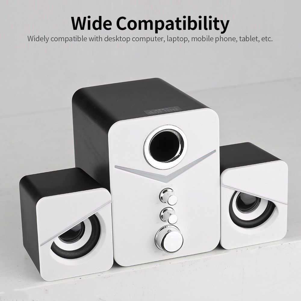 Wired BT 5.0 Dual Mode Desktop Speaker Computer Speaker With
