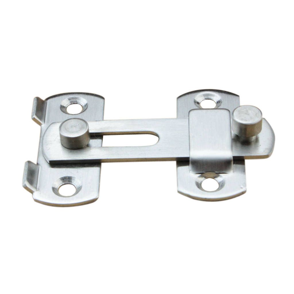 Stainless Steel Shed Door Lock Bolt Catch Latch Slide For Bathroom