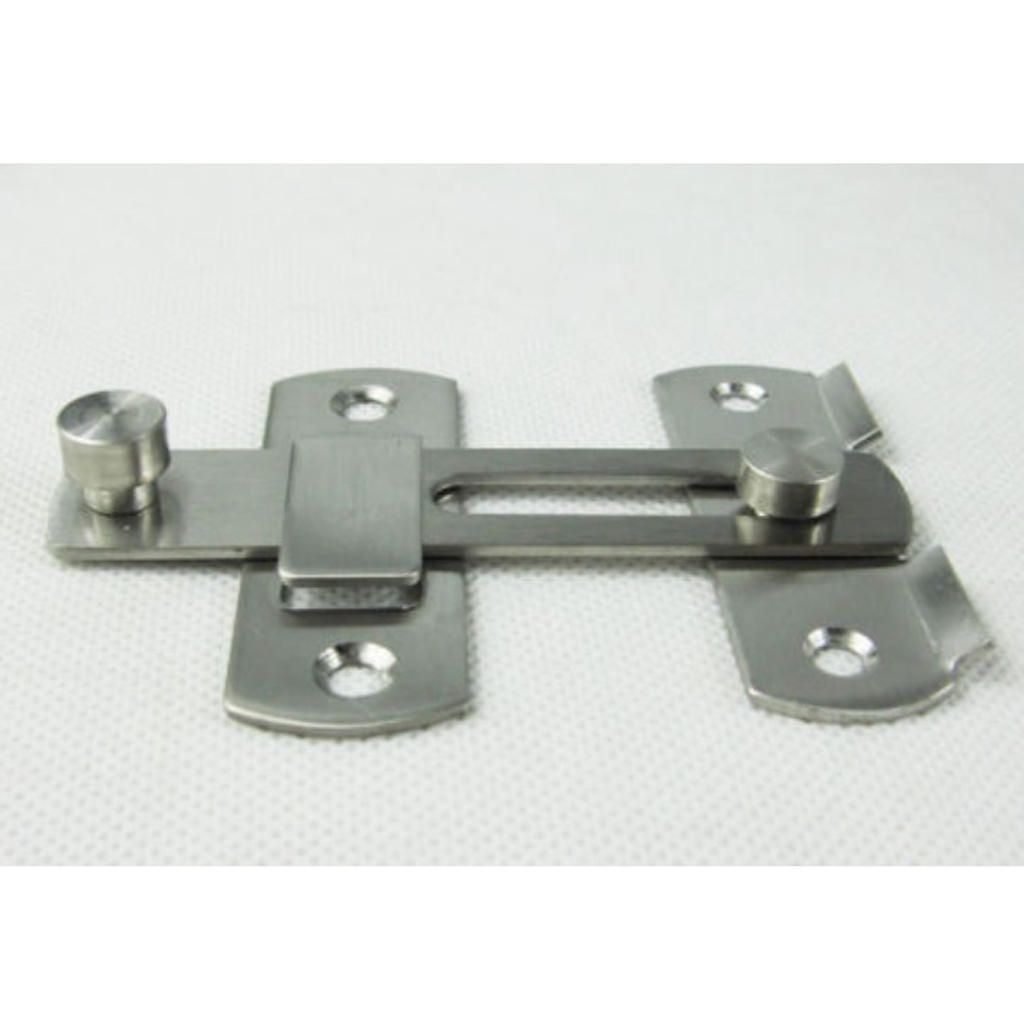 Stainless Steel Shed Door Lock Bolt Catch Latch Slide For Bathroom