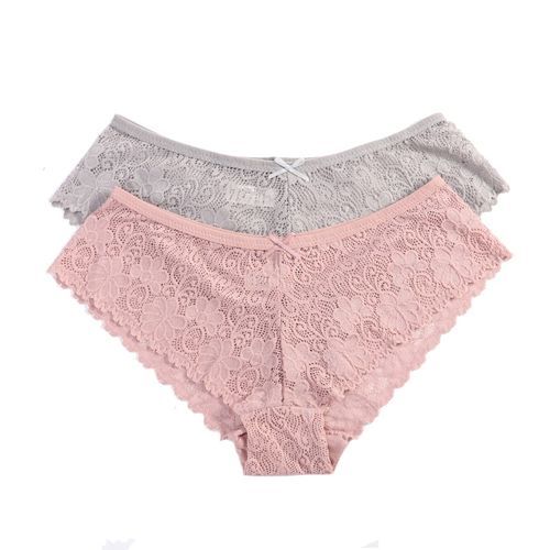3 Pcs Panties For Woman  Y Lace Breathable Soft Lingerie Female Briefs Panty Y Transparent Women's Underpants