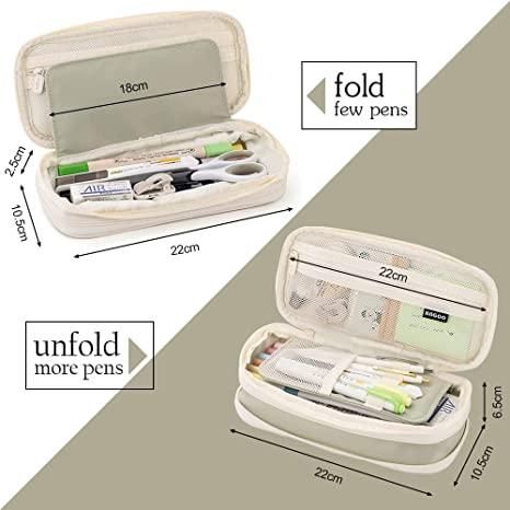 Pencil Cases Large Capacity Pencil Bag Pouch Holder Box for Girls Office Student Stationery Organizer School Supplies