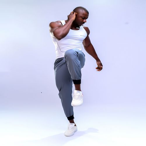 Men's Skintight Training Tank Top - White