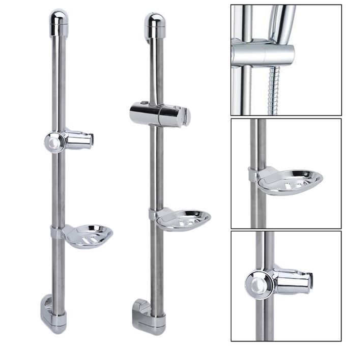 Shower Rod Soap Dish Lifter Pipe Lifting Frame Head Holder