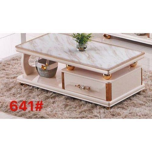 Modern Living Room Center Table With Drawers - TMT