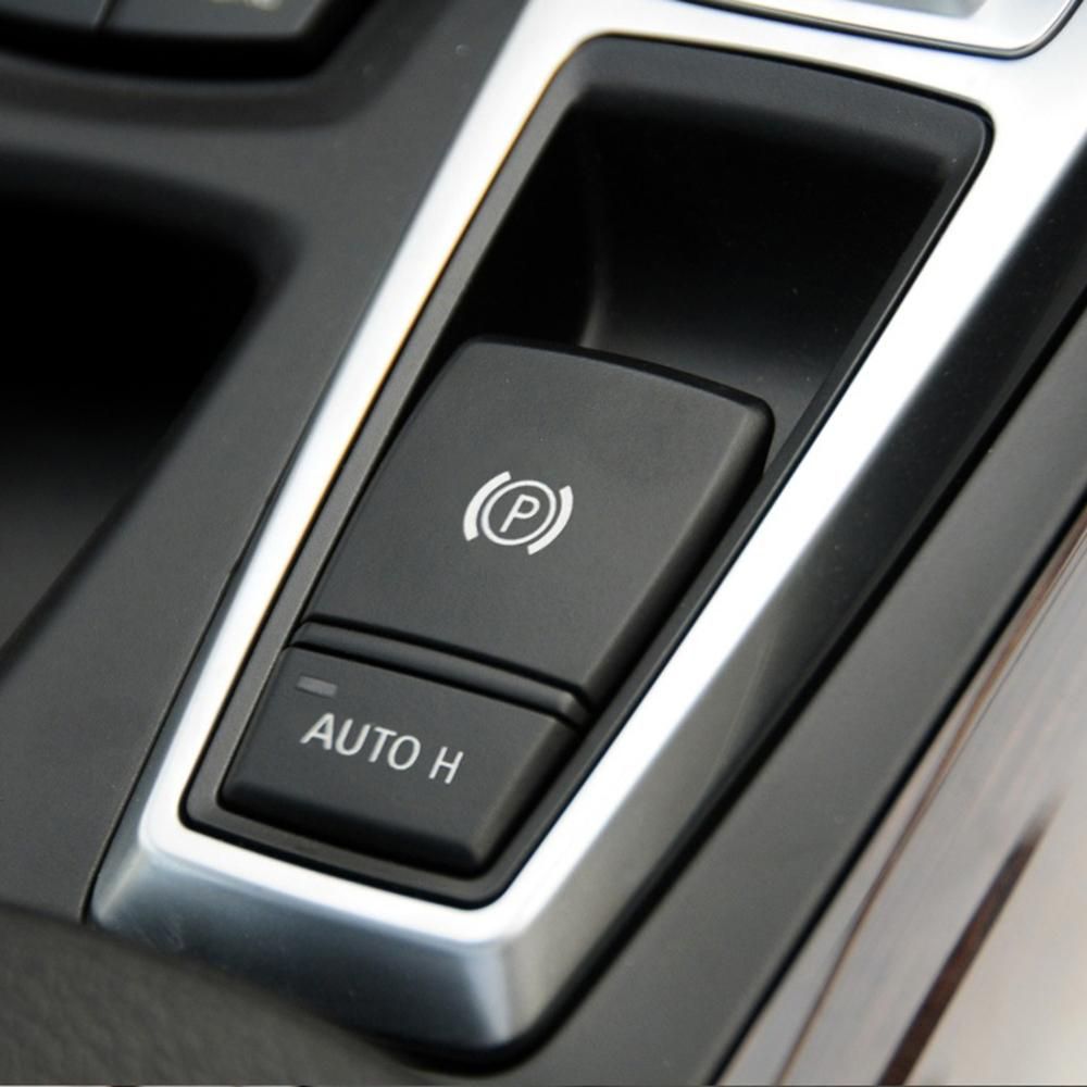 Car Handbrake Electronic Parking Switch AUTO H Button Cap Cover Replacement For BMW X5 X6 E70 E71 E72 2007-2013 61319148508