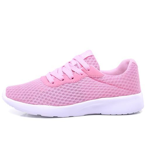 Women Running Shoes Lightweight Breathable Sneakers(Pink)