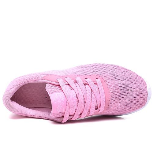 Women Running Shoes Lightweight Breathable Sneakers(Pink)