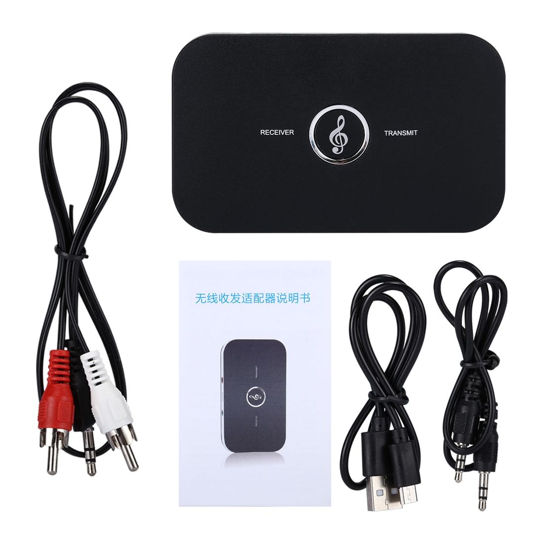 2 In1 B6 HIFI Bluetooth Audio Transmitter Receiver Adapter Portable Audio Player