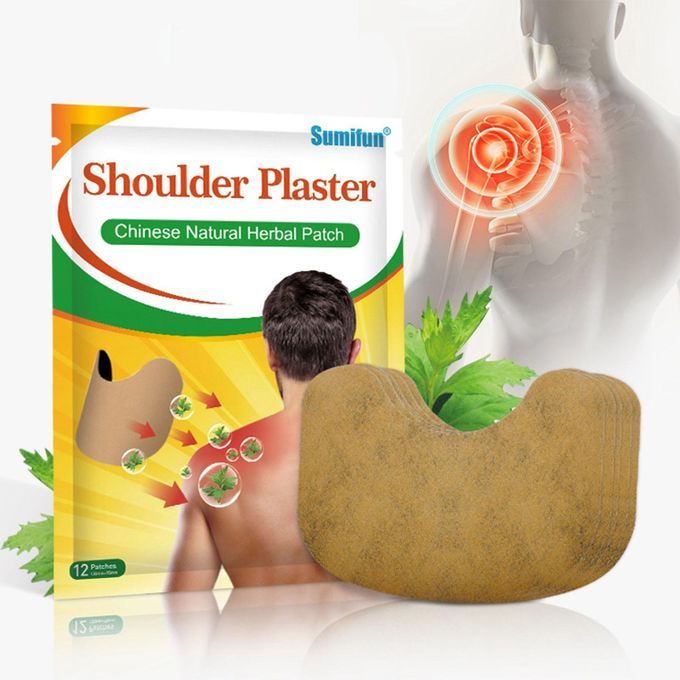 12  Wormwood Shoulder Patch Relaxing Pain Plaster Sticker 5x3