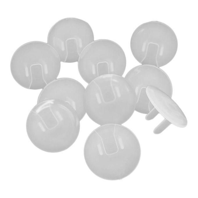 10Pieces Outlet Plug Protector Covers For Baby Proof Electric Shock 3