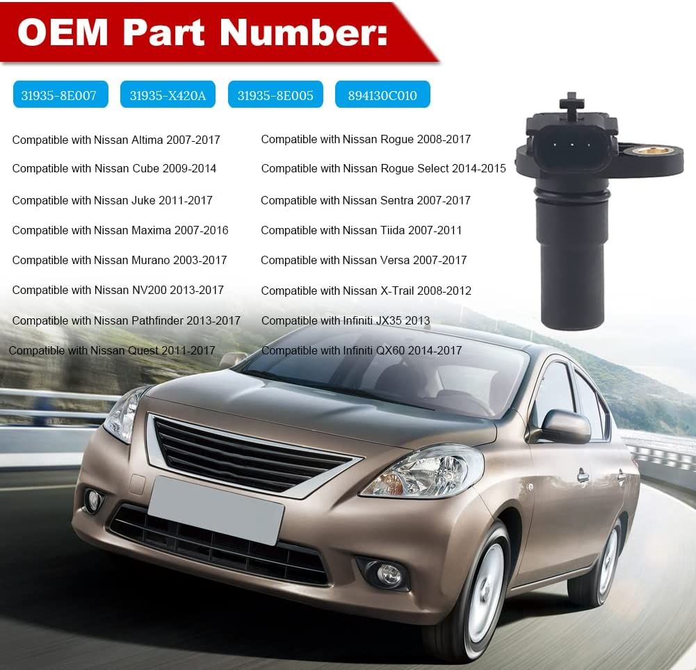 Transmission Vehicle Speed R For Nissan Altima Sentra Murano Pathfinder Maxima Quest 2003-2017,