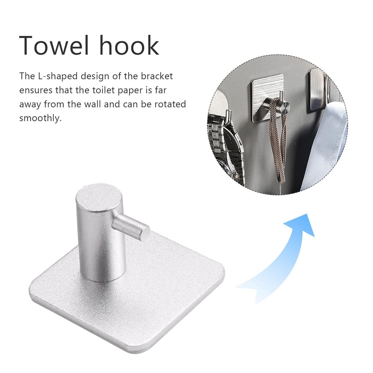 Toilet Paper Holder Self Adhesive Toilet Roll Holder,4
