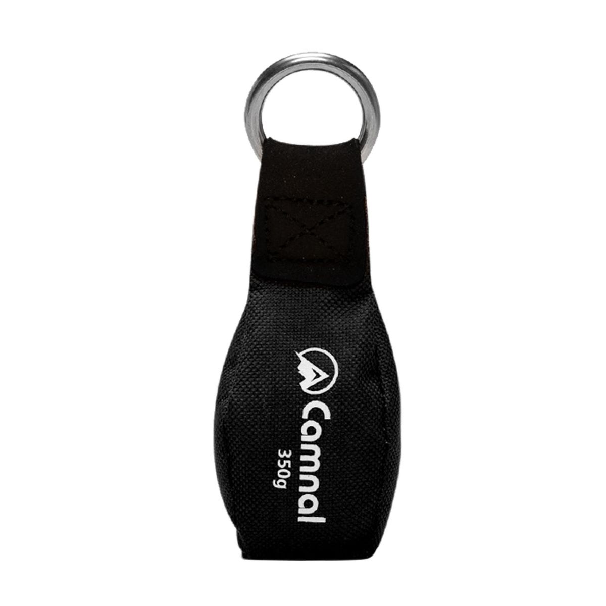 Rock Climbing Arborist Throw Weight Bag Pouch, 350g Tree Black