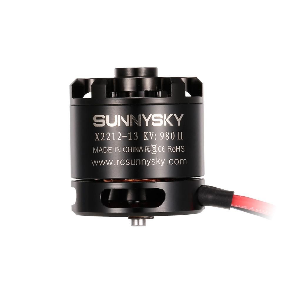 SUNNYSKY X2212 980KV II 2-4S Brushless Motor for RC Airplane Fixed-wing Aircraft