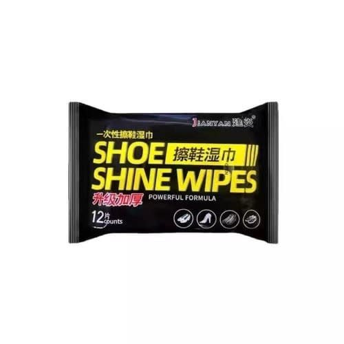 Disposable Quick Shoe Wipes - 80 Pieces