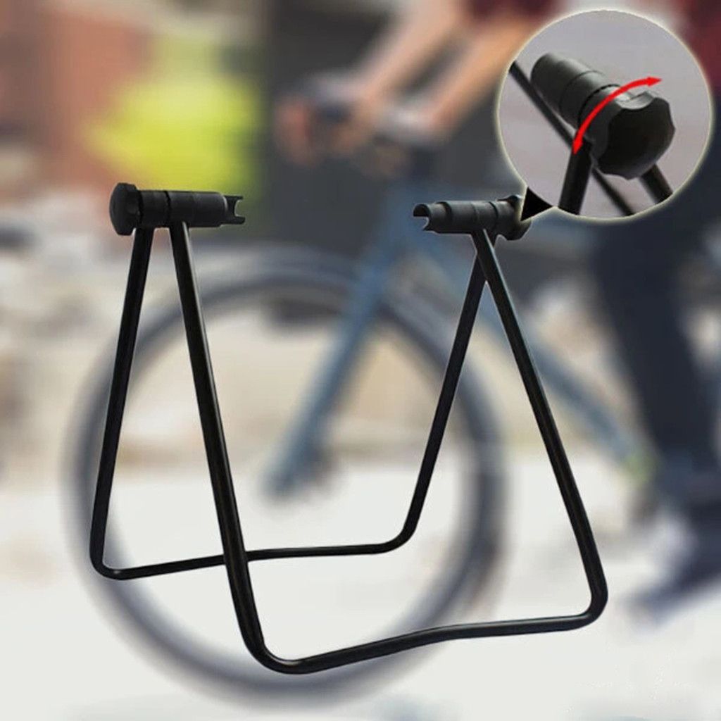 Folding Bicycle Racks Trainer Stationary Bike Cycling Stand